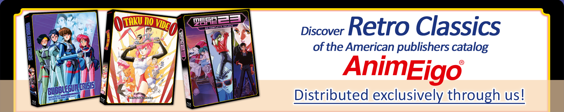 Discover anime retro classics