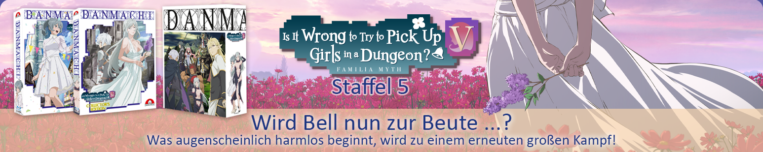 Danmachi Staffel 5 auf Blu ray bestellen!