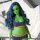 Doll Pear – Marvel (green)