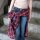 Top – Baggy Plaid Shirt (Red n Blue)