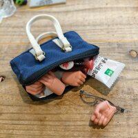 Misc – Canvas School Bag (Navy)