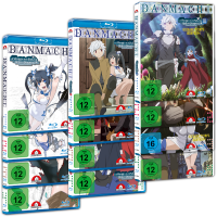 Danmachi - Familia Myth I - III Blu-ray Bundle