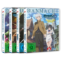 Danmachi - Familia Myth I - III Blu-ray Bundle