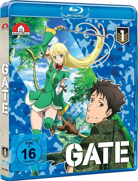 Gate Vol. 1-4 Blu-ray Bundle ohne Schuber