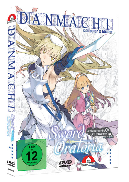 Danmachi - Sword Oratoria Vol 1 DVD - Collectors Edition
