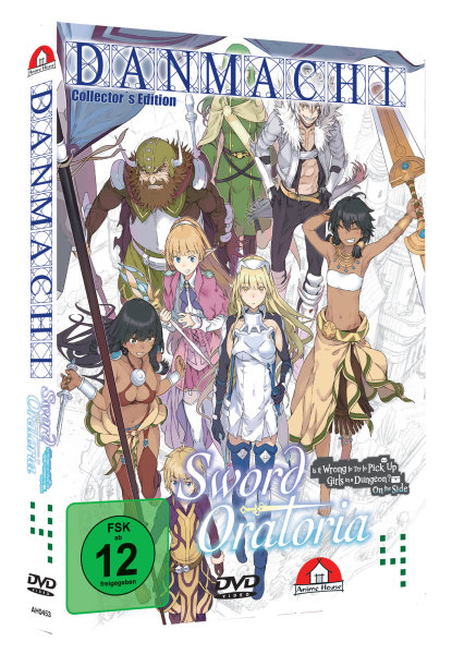 Danmachi - Sword Oratoria Vol 4 DVD - Collectors Edition