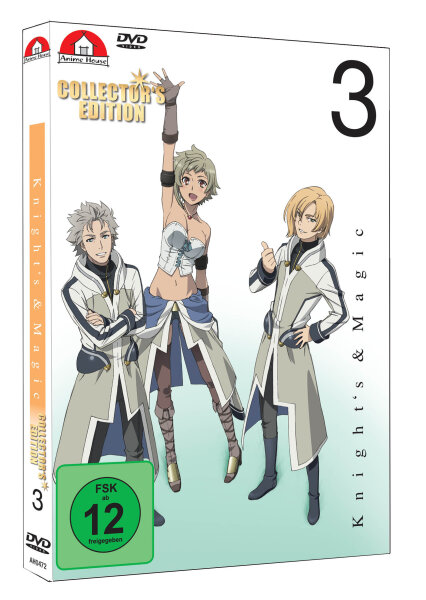 Knight’s & Magic Vol. 3 DVD Limitierte Collectors  Edition im hochwertigen O-Card-Schuber