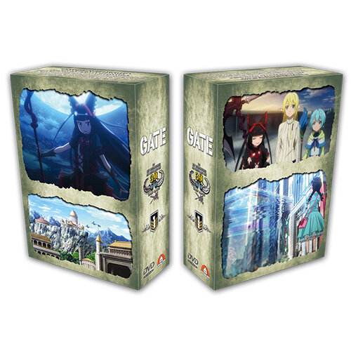 Gate I - Vol 1 bis 4 Hardcoverschuber DVD