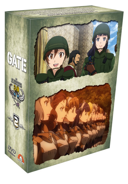 Gate II - Vol 5 bis 8 Hardcoverschuber DVD