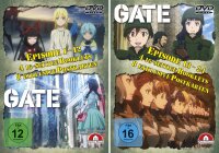 Gate Vol. 1-8 DVD Bundle mit 2 Schubern