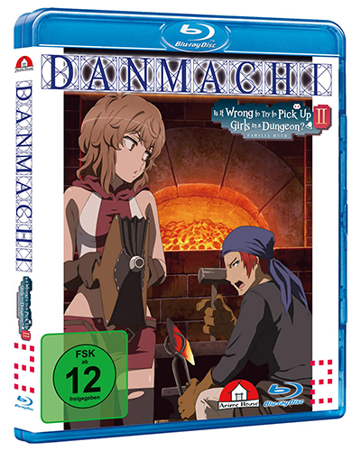 Anime: Danmachi - Familia Myth Ii - Bluray Vol. 2 Standard Edition, 24,95