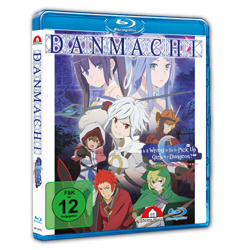 Anime: Danmachi The Movie: Arrow of the Orion Blu-ray Standard