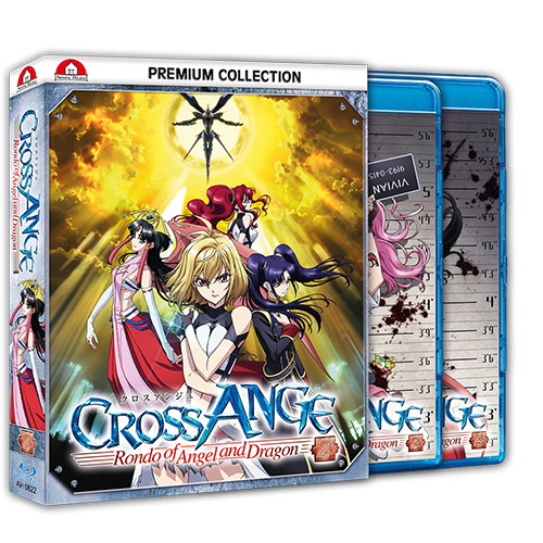 Cross Ange: Rondo of Angel and Dragon Blu-ray Complete Anime Series  Collection 816726023113