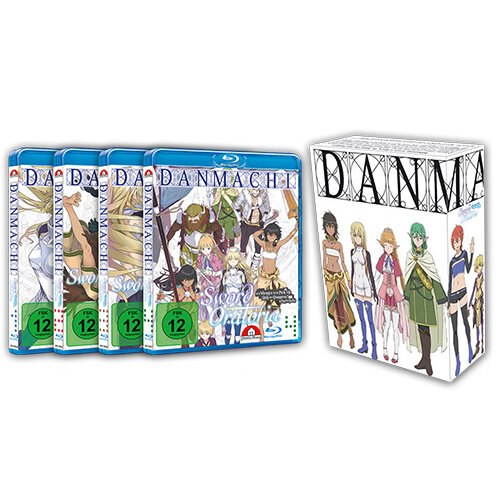 Danmachi - Sword Oratoria - Premium Box - Blu-ray - mit Hardcoverschuber