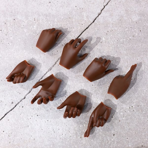 Option Part – hand pack 4 (cocoa)