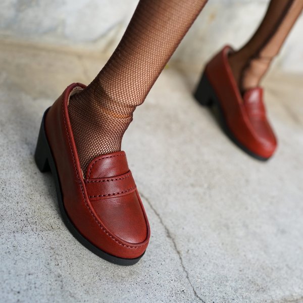 Foot – Loafers (Wine Red)