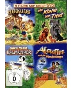 Herkules - Der Kï¿½nig der Tiere - Noch mehr Dalmatiner - Aladin (4 Filme auf einer DVD)