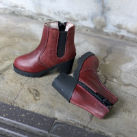 Foot &ndash; Chelsea Boots (Wine Red)