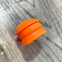 Chaos – Headcap uncut (orange)