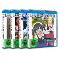 Danmachi - Familia Myth II - BluRay Bundle Vol. 1-4...