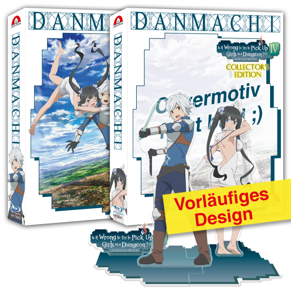 Danmachi - Familia Myth IV Blu-ray CE Vol. 1 & 2 Bundle (Episode 1 – 22)