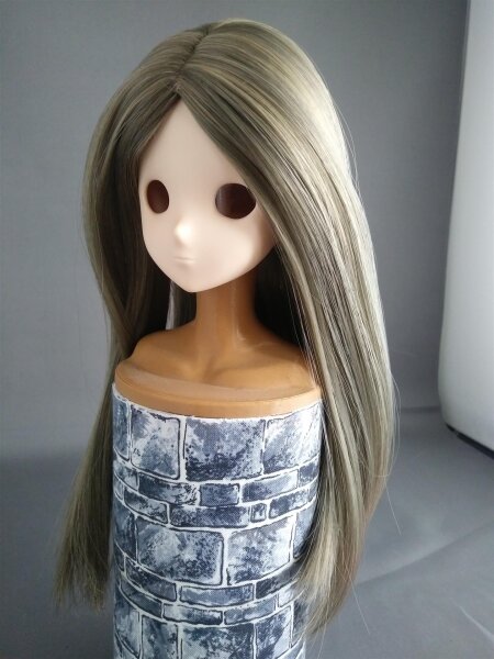 Chaos – wig, long straight grey (PMSK ash)