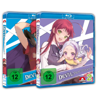 Devil is a Part-Timer !! Blu-ray CE Vol. 1 & 2 (Episode 1 – 24) mit Schuber & Autogrammkarte