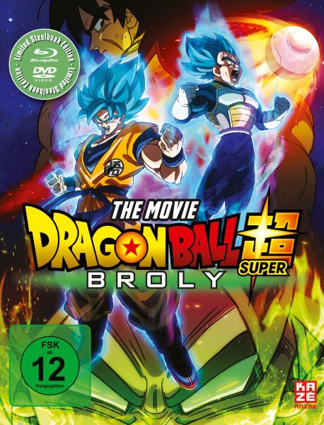 Dragonball Super: Broly - DVD + BR Steel