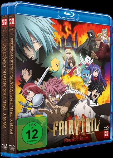 Fairy Tail - Movie - 1&2 - BR ohne