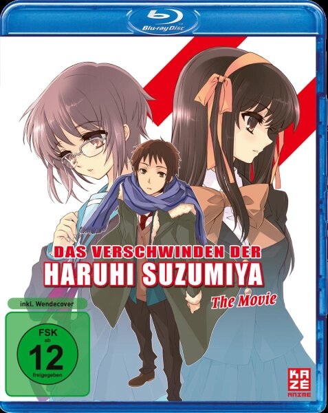 Verschw. der Haruhi Suzumiya Film BR NEU