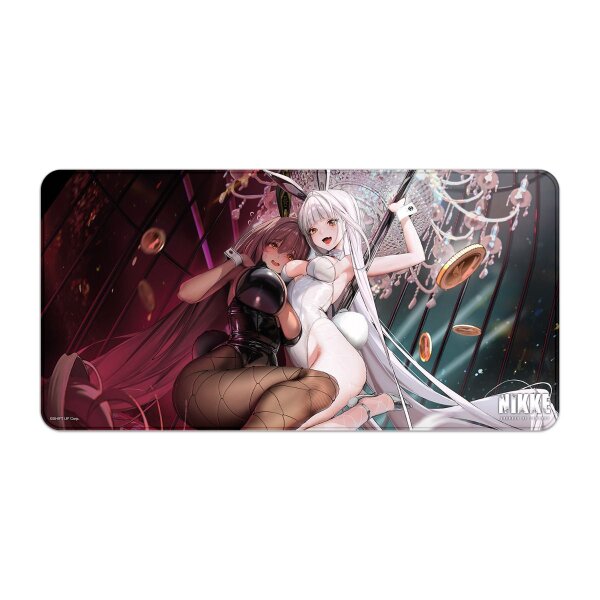 Mousepad – Goddess of Victory: Nikke - Blanc & Noir - 80x40cm