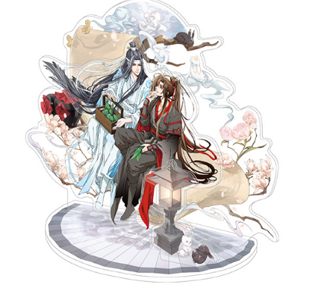 Grandmaster of Demonic Cultivation - Wei Wuxian & Lan Wangji - Sweet Flags Waving in Wind Version - Acrylic Standee - 18,5cm