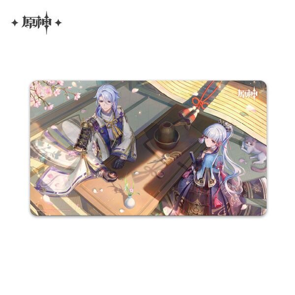 Mousepad – Genshin Impact - The Floral Courtyard - 70x40 cm