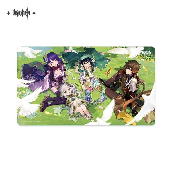 Mousepad – Genshin Impact - 2nd Anniversary Illustration - 70x40 cm