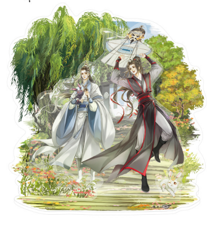 Grandmaster of Demonic Cultivation - Wei Wuxian & Lan Wangji - Summer Season Series - Acrylic Standee - 19cm