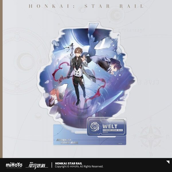 Honkai: Star Rail Character Acrylic Stand – Welt