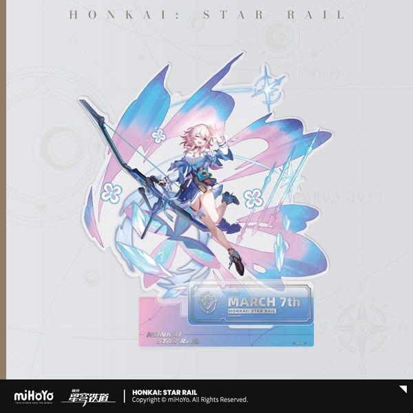 Honkai: Star Rail Character Acrylic Stand – March 7th