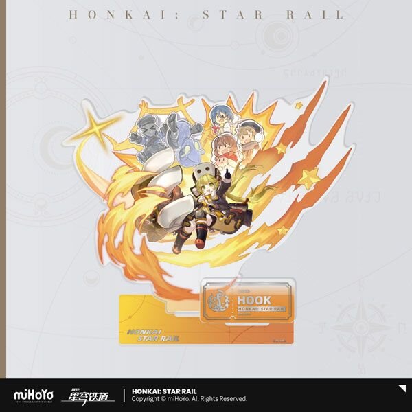 Honkai: Star Rail Character Acrylic Stand – Hook