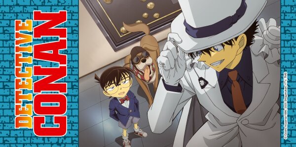 Mousepad – Detective Conan 64x32cm - Conan & Kaito Kid