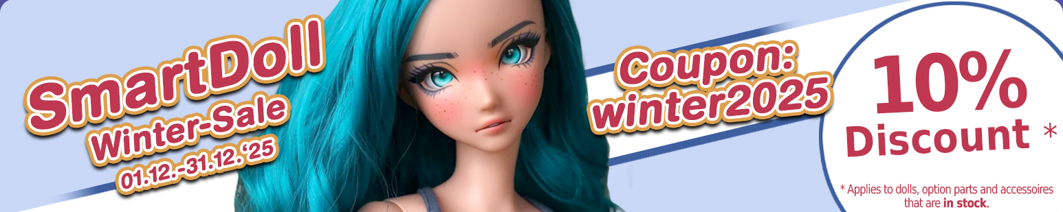 SmartDoll Winter-Sale: 10% discount!
